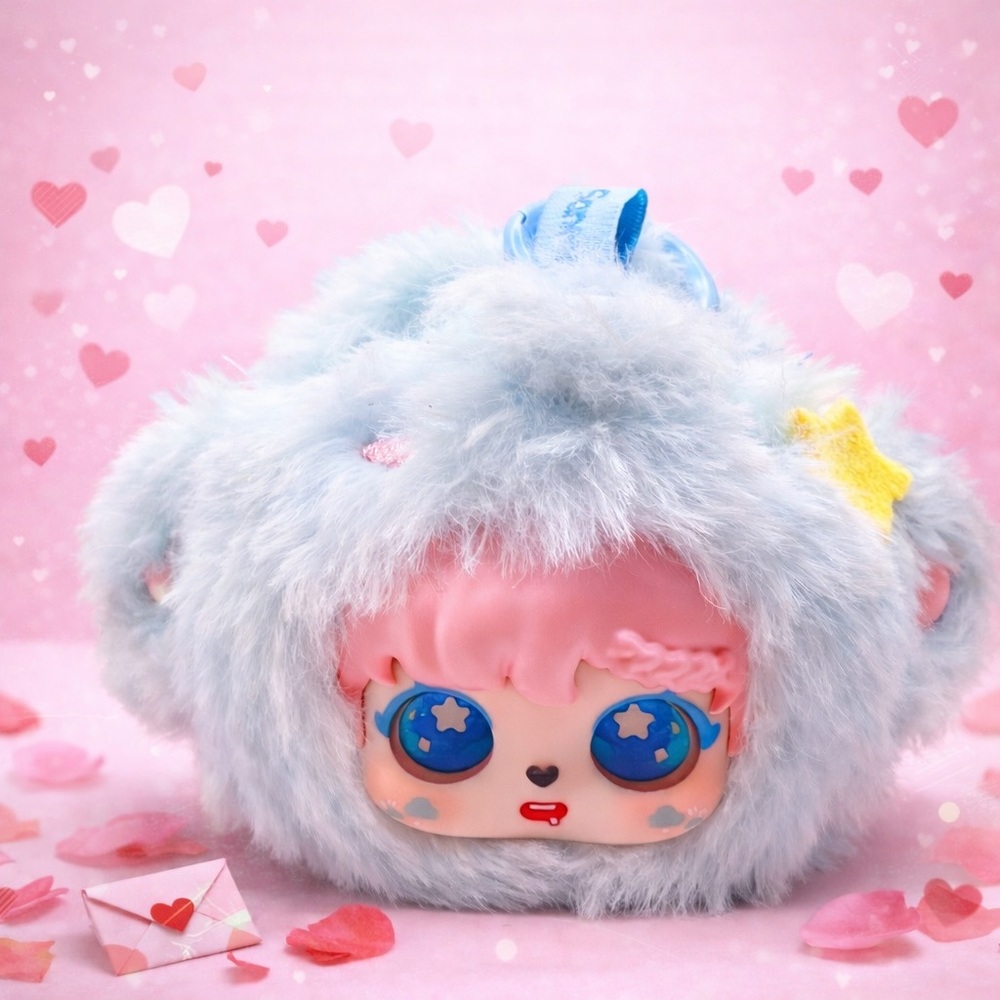 Sanmi Rabbit Animal Cosmetic Mirror Plush Blind Box | CONFIRMED CUTE ELEPHANT🐘💙